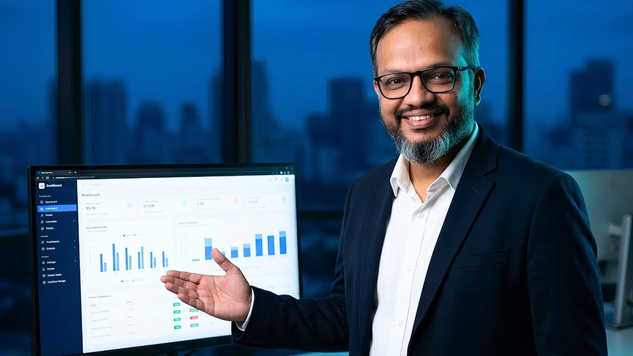 Mahmudul Hossain presenting production SaaS projects
